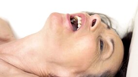 Sperm on the old female face means that she is still full of love